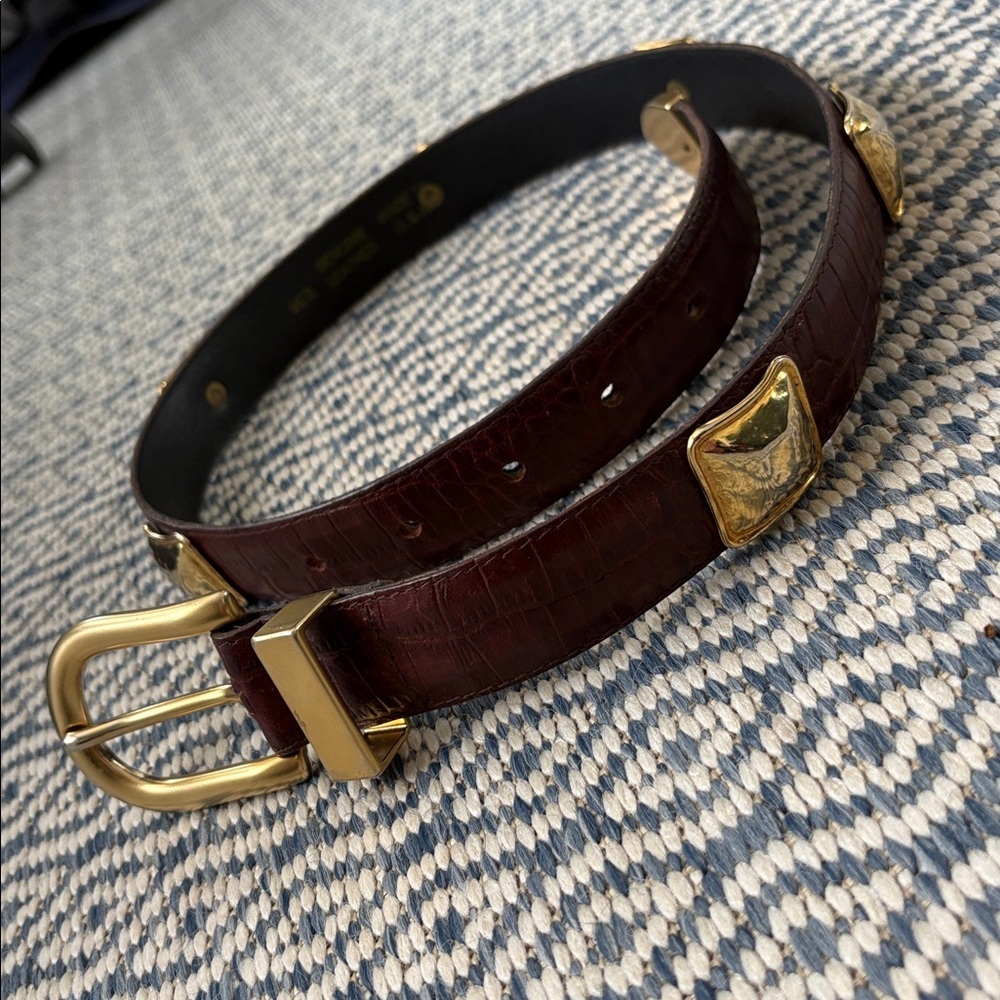 VINTAGE 70’s-80’s western style leather belt